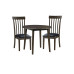 Harmony Dropleaf Dining Set Espresso